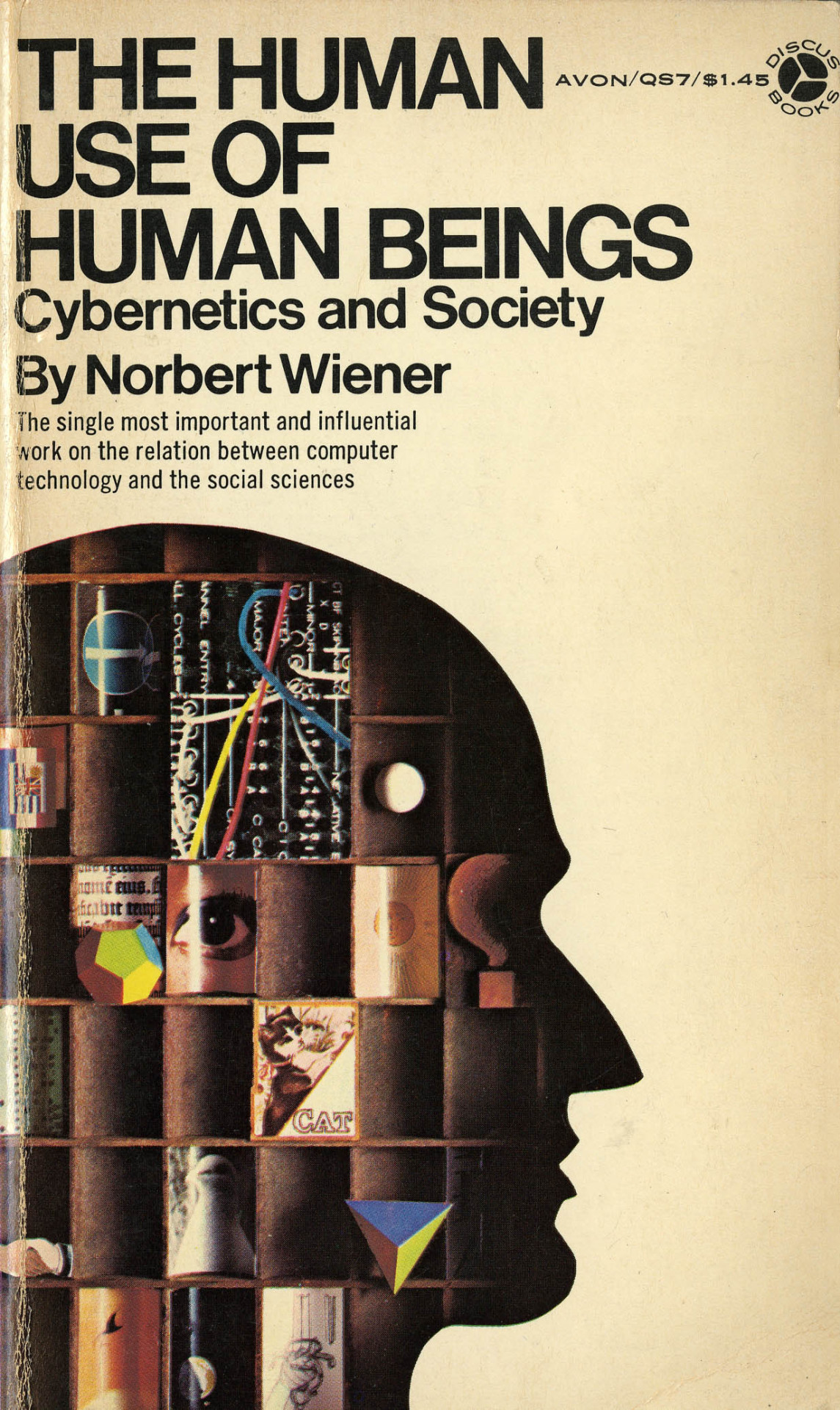 Source&mdash;Scanned from personal collection&mdash;The Human Use of Human Beings Cybernetics and Society by Norbert Wiener (Fourth Printing, February, 1970)