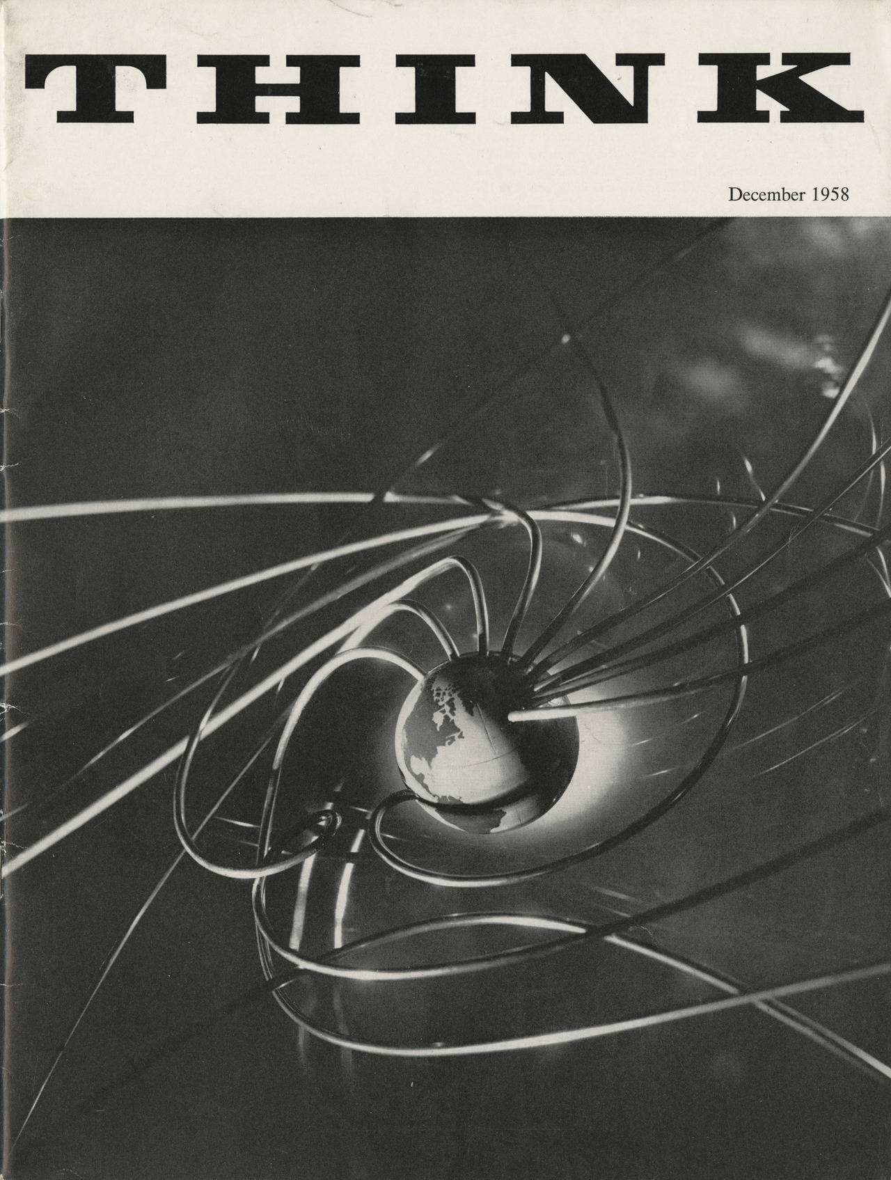 Source&mdash;Scanned from personal collection&mdash;IBM Think Magazine by Will Burtin and Ezra Stoller (1958)