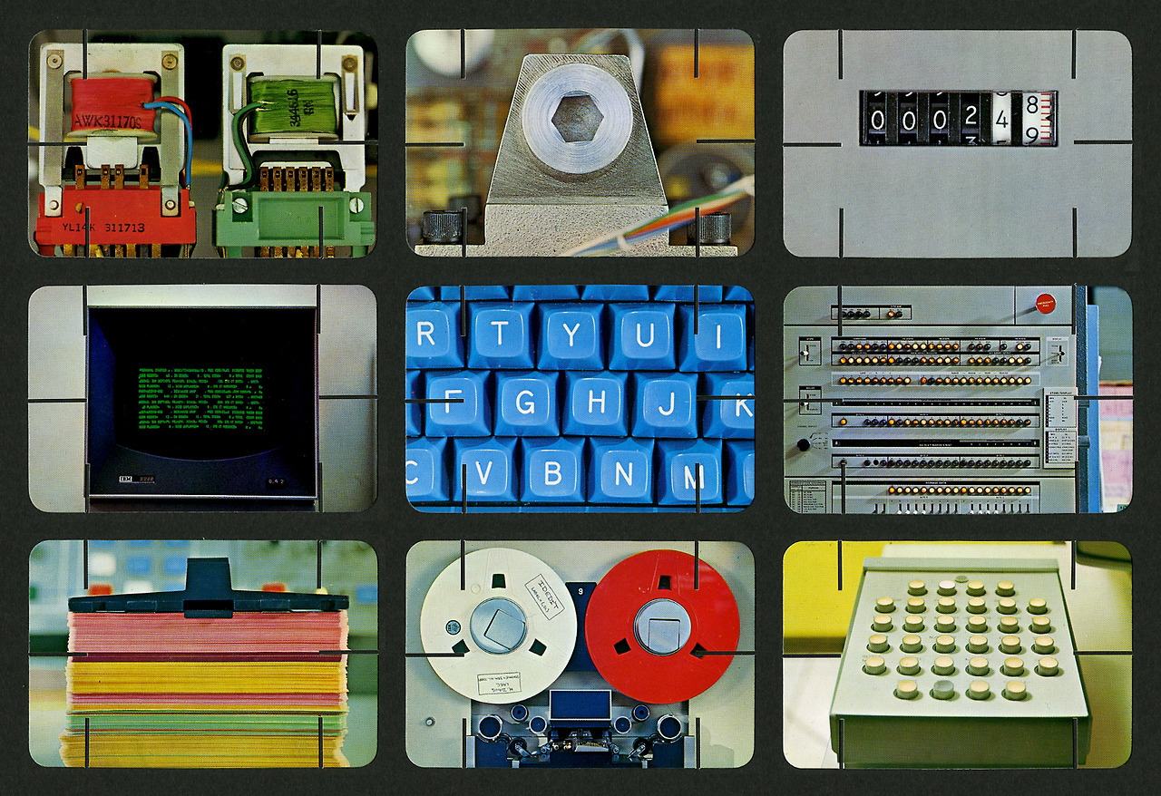 Source&mdash;Scanned from personal collection&mdash;Selection from Computer House of Cards by Charles Eames for IBM (1970)